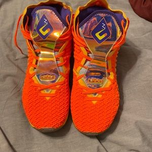Custom lebron 17s Size 10 mens